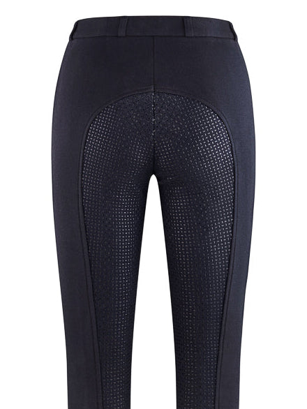 Ladies full seat silicone grip ladies jodhpurs, back