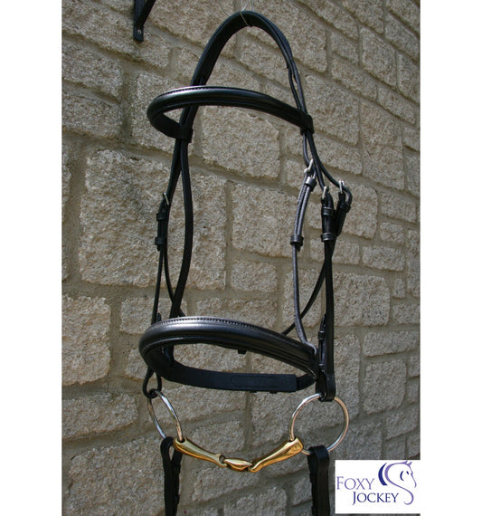 Comfort bridle with cavesson noseband